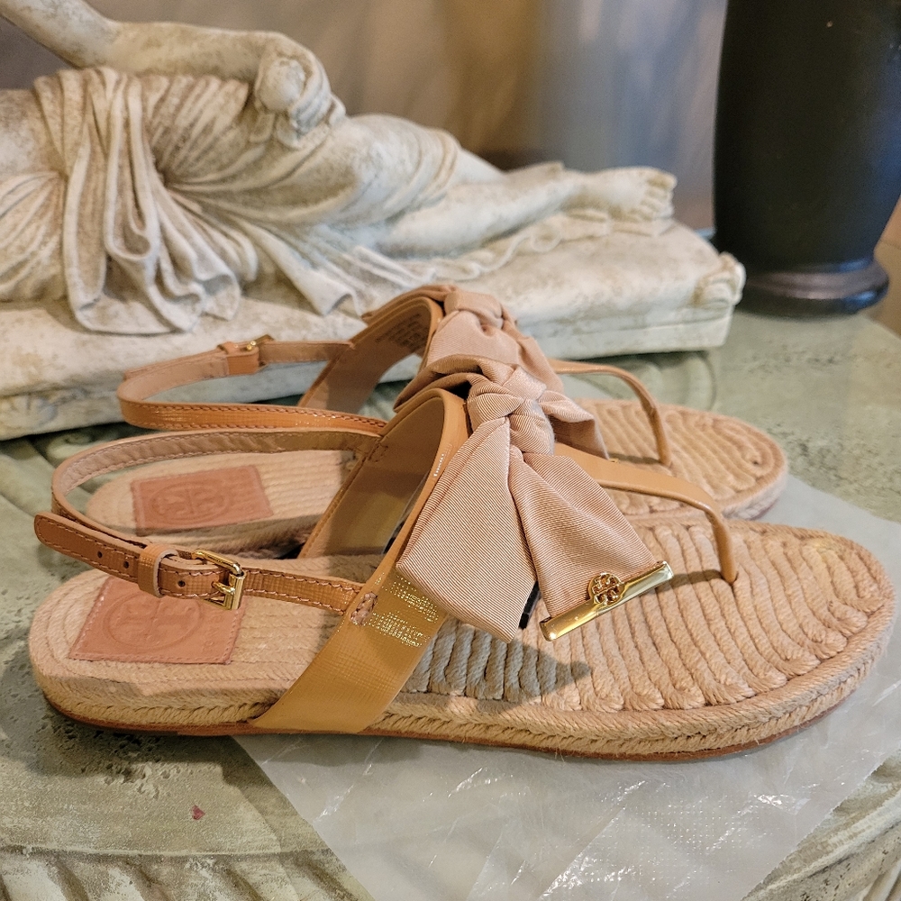 Tory Burch Penny Flat Espidrilles 111 - Picture 8 of 14